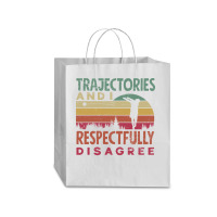 Track And Field Hammer Throwing Trajectories And I Funny Traveler Paper Bag -13 X 6 X 15 3/4 | Artistshot