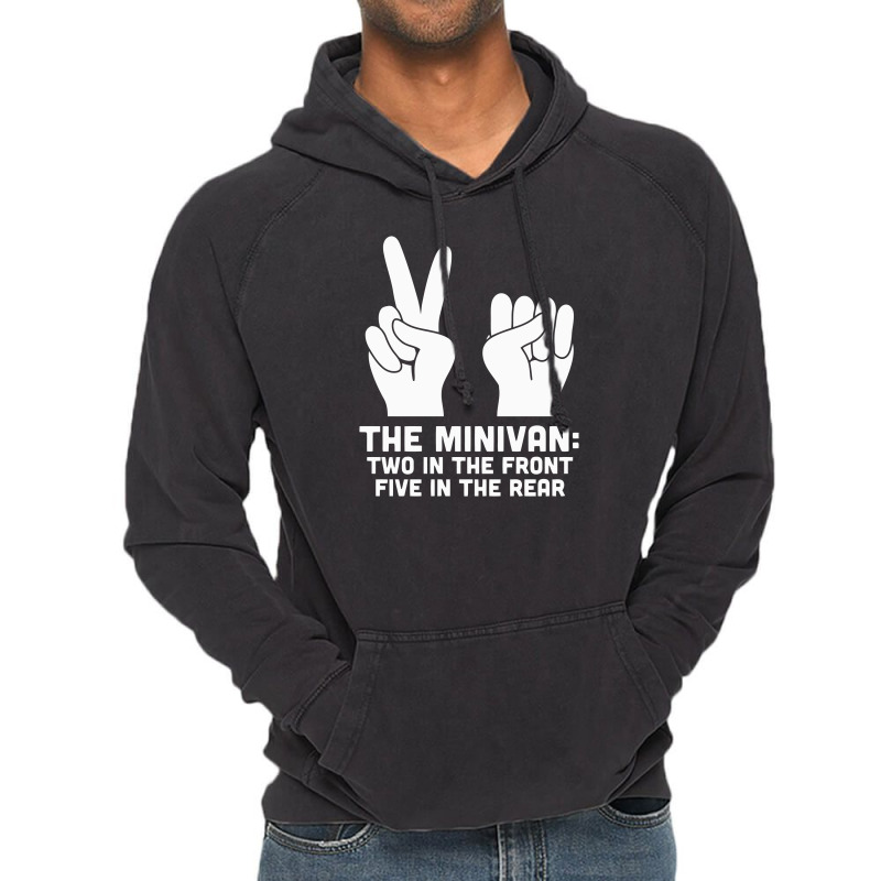 The Minivan Funny Vintage Hoodie by rusmashirt | Artistshot