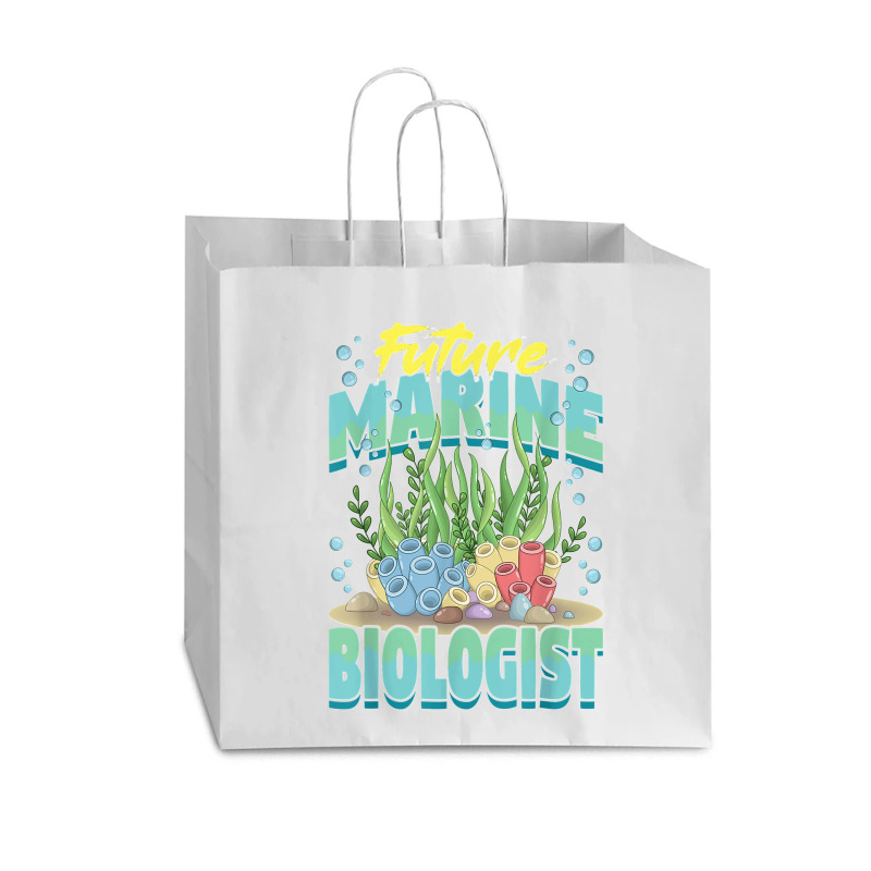 Future Marine Biologist Ocean Life Marine Biology Student Vogue Paper Bag - 16 X 6 X 12 | Artistshot