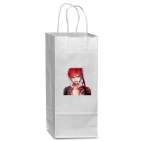 Orient Anime 8 Wine Paper Bag - 5 1/2 X 3 1/4 X 13 | Artistshot