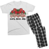 Chingona Every Damn Day Men's T-shirt Pajama Set | Artistshot