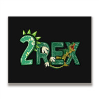 Two Rex Metal Print Horizontal | Artistshot