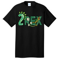 Two Rex Basic T-shirt | Artistshot