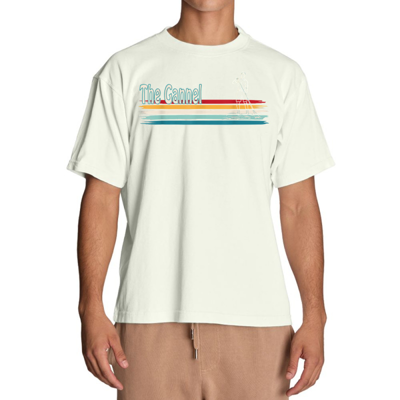 The Gannel Newquay Cornwall Sup Paddleboard Beach T Shirt Urban Heavy T-shirt | Artistshot