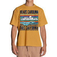 Womens Vintage Heads Carolina Tail California Summer Beach Paradise V Urban Heavy T-shirt | Artistshot