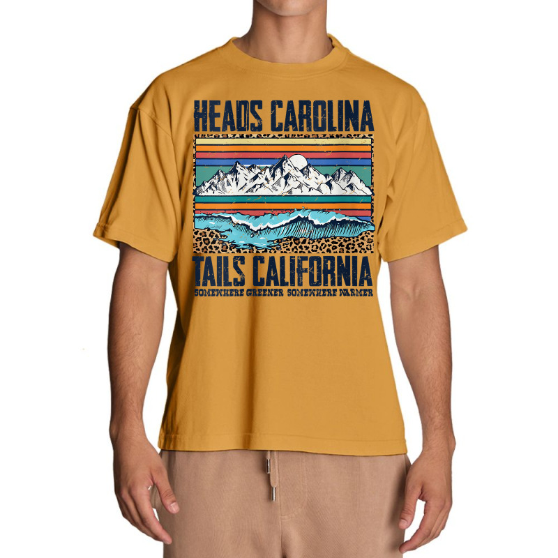 Womens Vintage Heads Carolina Tail California Summer Beach Paradise V Urban Heavy T-shirt by nycerecoverdell | Artistshot