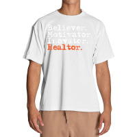 Motivator Believer Innovator Educator Teacher Gift Retro T Shirt Urban Heavy T-shirt | Artistshot