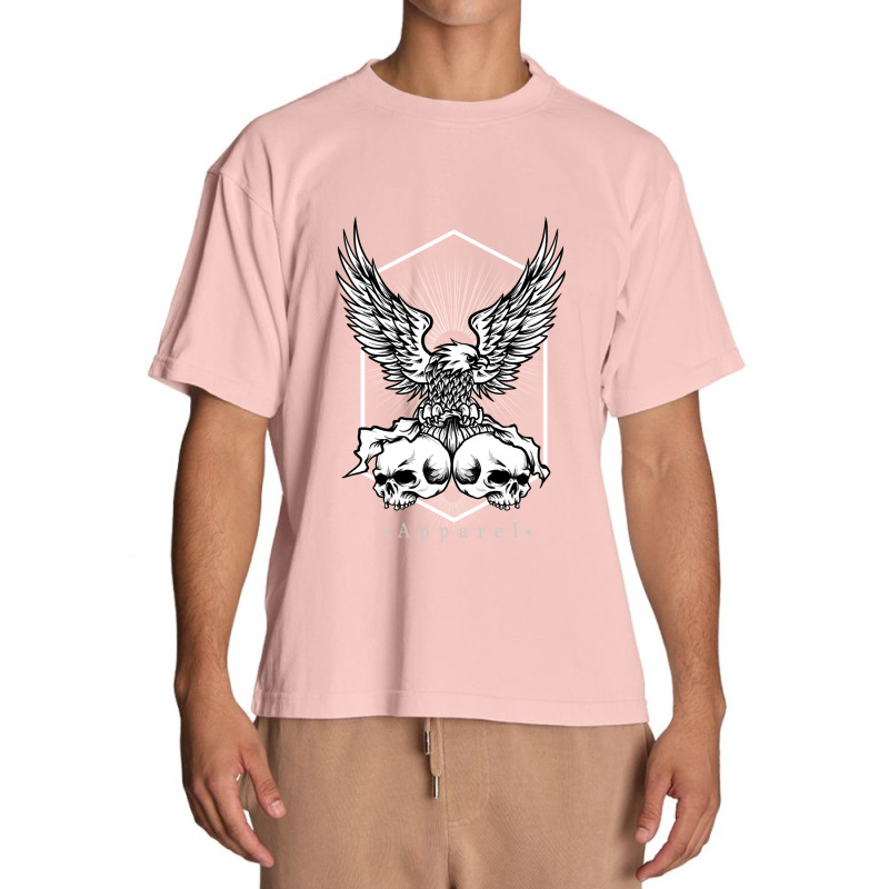 Vintage Eagle With Skull Urban Heavy T-shirt | Artistshot