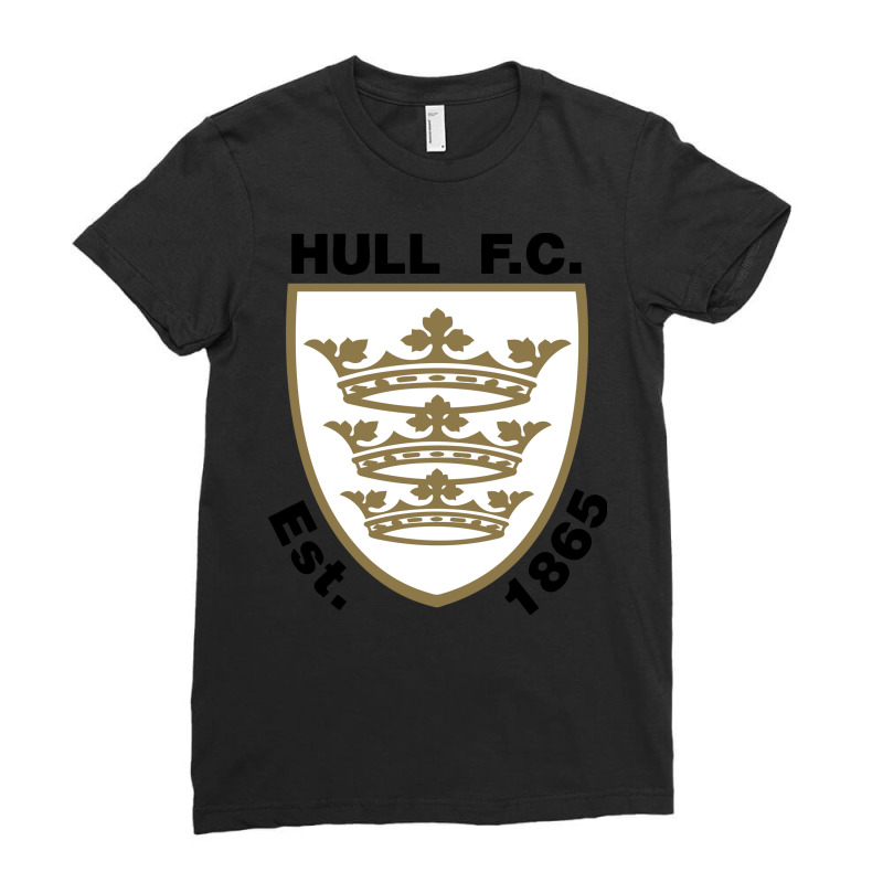 Hull Fc Ladies Fitted T-Shirt by SomArt | Artistshot