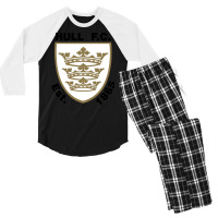 Hull Fc Men's 3/4 Sleeve Pajama Set | Artistshot