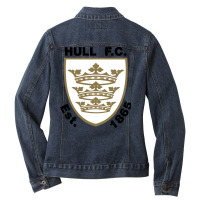 Hull Fc Ladies Denim Jacket | Artistshot