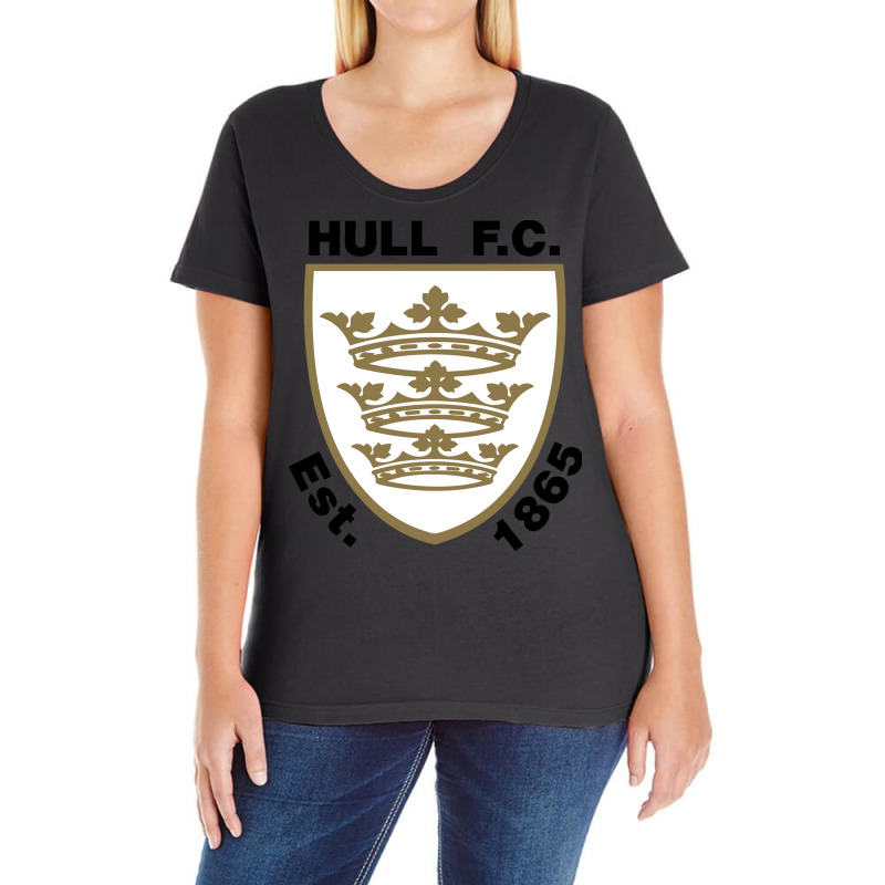 Hull Fc Ladies Curvy T-Shirt by SomArt | Artistshot