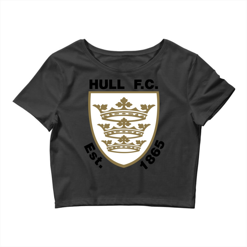 Hull Fc Crop Top by SomArt | Artistshot