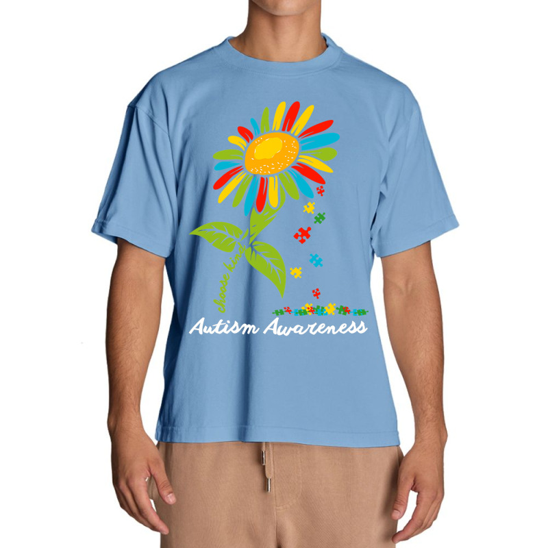 Choose Kind Autism Awareness Month Urban Heavy T-shirt by mrlee | Artistshot