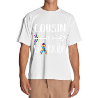 Cousin Of A Warrior Autism Awareness Urban Heavy T-shirt | Artistshot