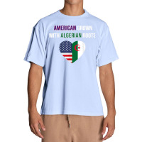 American Grown With Algerian Roots T Shirt Urban Heavy T-shirt | Artistshot