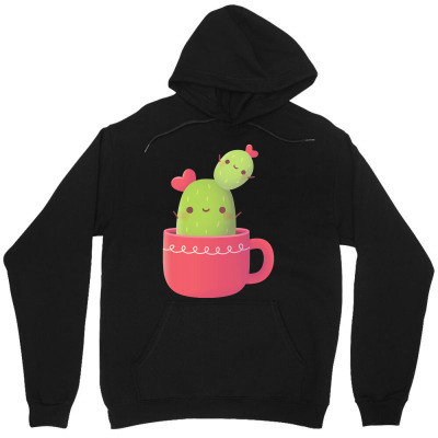 Couple T  Shirt Cute Cactus Couple Stuck With Each Other T  Shirt Unisex Hoodie Designed By Skeletonpeony