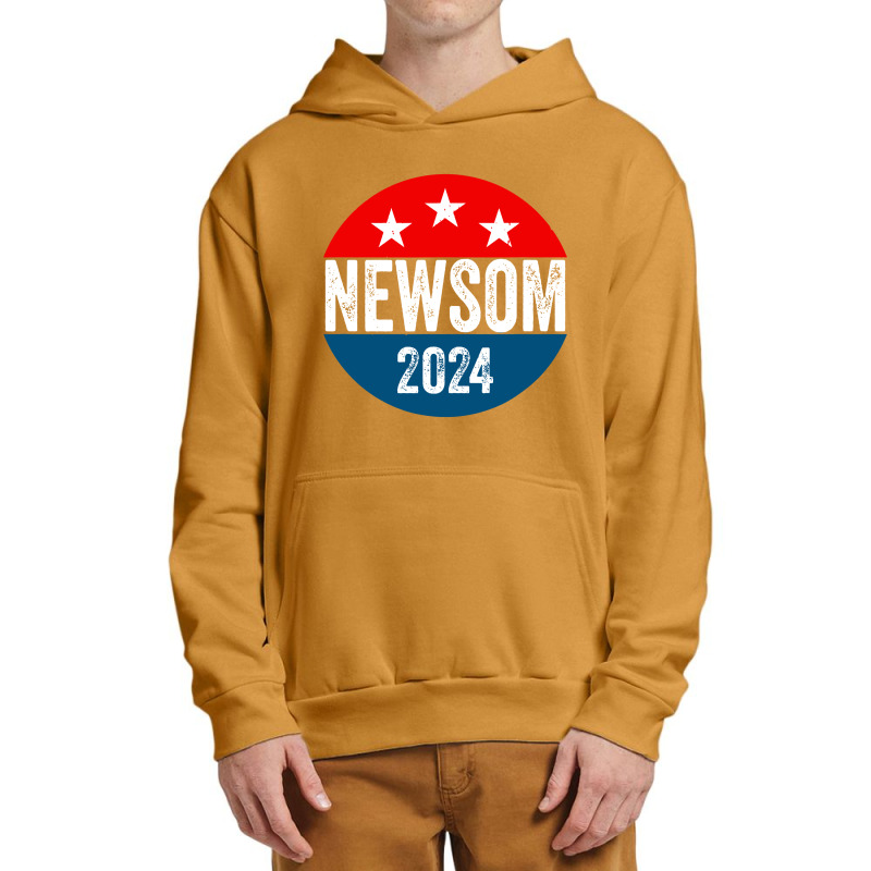 Gavin Newsom 2024 Presidential Urban Pullover Hoodie by Palisade | Artistshot