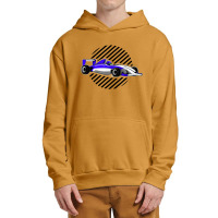 Blue Formula Racing Urban Pullover Hoodie | Artistshot