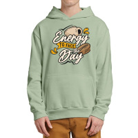 Energy To Face The Day Urban Pullover Hoodie | Artistshot