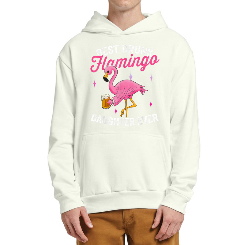 Flamingo Drunk Flamingo Flamingo Drinking Beer 546 Urban Pullover Hoodie by criticizematter | Artistshot