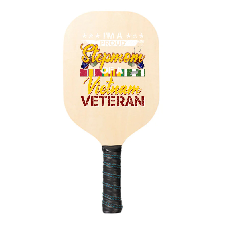 Vietnam Veteran Shirts Proud Stepmomtees Men Boys Gifts Pickleball Paddle | Artistshot