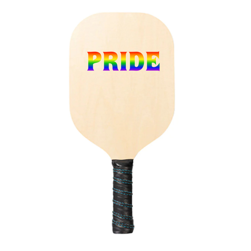 Gay Pride - Lgbt Awareness Month 2019 Pickleball Paddle | Artistshot