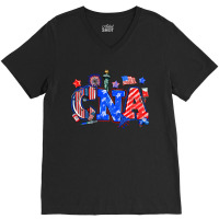 4th Of July Cna V-neck Tee | Artistshot