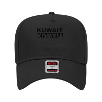 Kuwait Negative Adjustable Baseball Cap | Artistshot