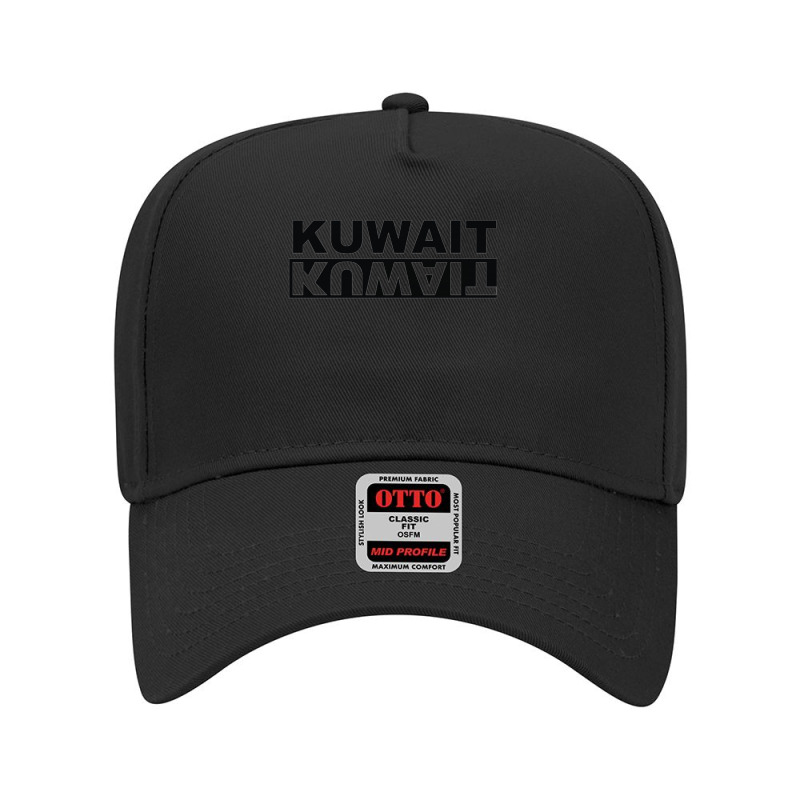 Kuwait Negative Adjustable Baseball Cap by Markuslaws | Artistshot