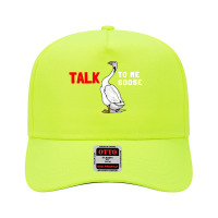 Talk To Me Goose Funny Goose Adjustable Baseball Cap | Artistshot