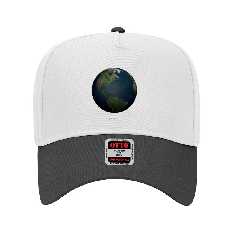 Planet Earth Adjustable Baseball Cap | Artistshot