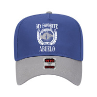 Mens My Favorite People Call Me Abuelo Mexican Spanish Grandpa Adjustable Baseball Cap | Artistshot