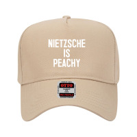 Nietzsche Funny Humorous Philosophy Nihilism Adjustable Baseball Cap | Artistshot