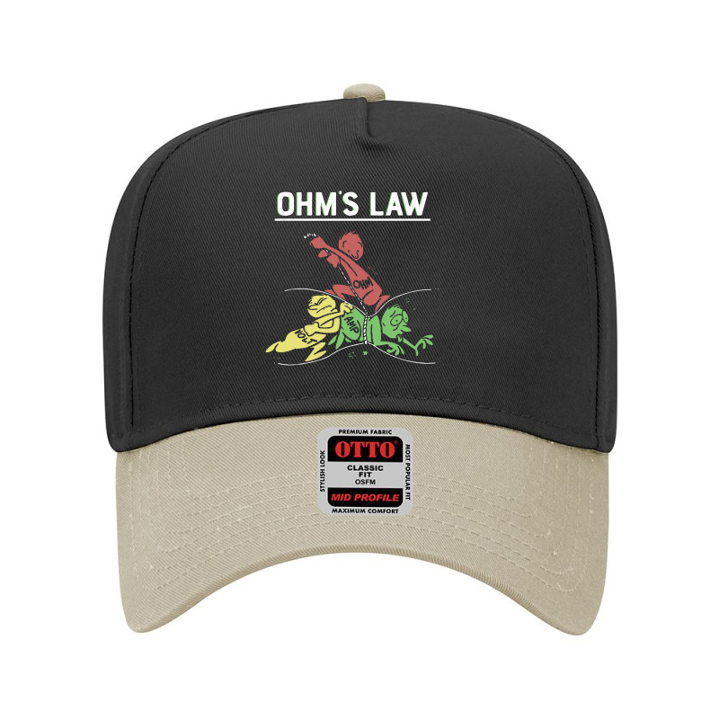 Ohms Law Funny Adjustable Baseball Cap by Loris Asa | Artistshot