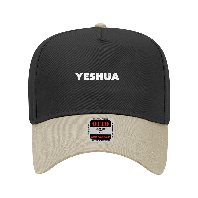 Yeshua  Hebrew Name Of Jesus  Christian Messianic Jew Pullover Adjustable Baseball Cap | Artistshot