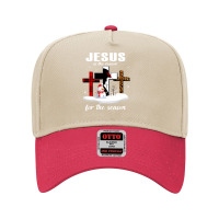 Christian Christmas Nativity Jesus Is The Reason For The Season 458 Bi Adjustable Baseball Cap | Artistshot