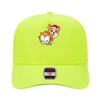 Corgi Dog Santa Dog Tangled Up In Christmas Lights Funny Pajama 15 Adjustable Baseball Cap | Artistshot