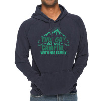 This Guy Loves Camping With His Family Vintage Hoodie | Artistshot
