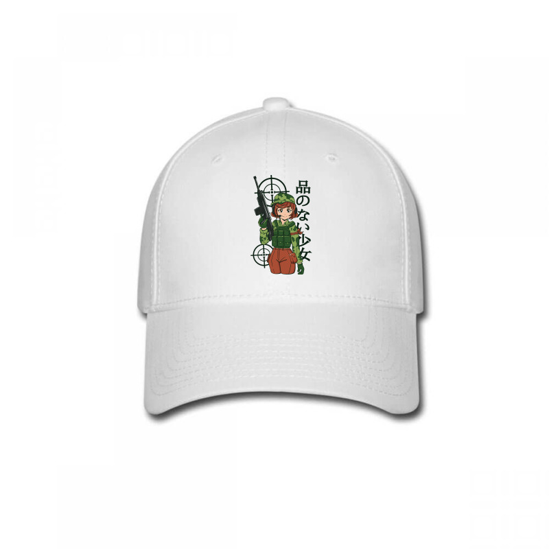 Anime Soldier Girl Baseball Cap | Artistshot