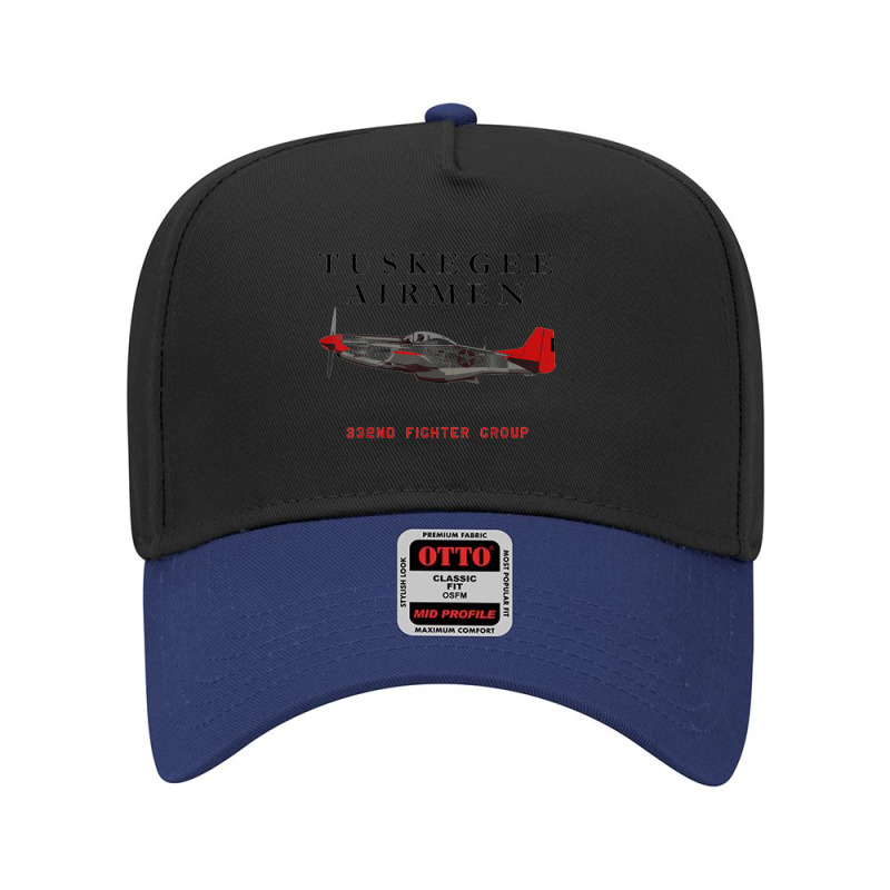 Red Tails P 51 Adjustable Baseball Cap | Artistshot