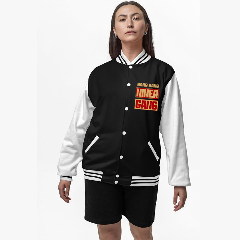 Bang Bang Niner Gang Bomber Jacket | Artistshot