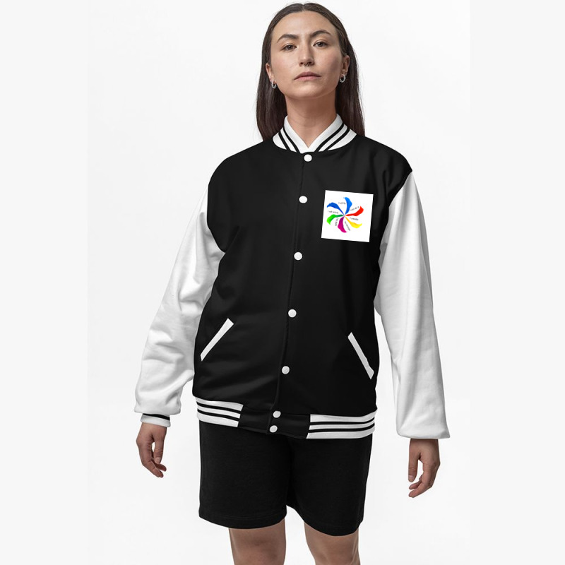 Motivational Cloth Bomber Jacket by Artist1 | Artistshot