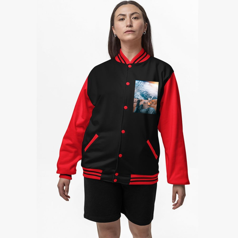 Away From Home Bomber Jacket by omerpsd | Artistshot