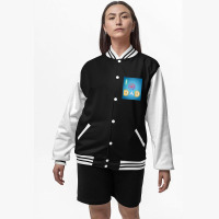 I Love To Dada Bomber Jacket | Artistshot