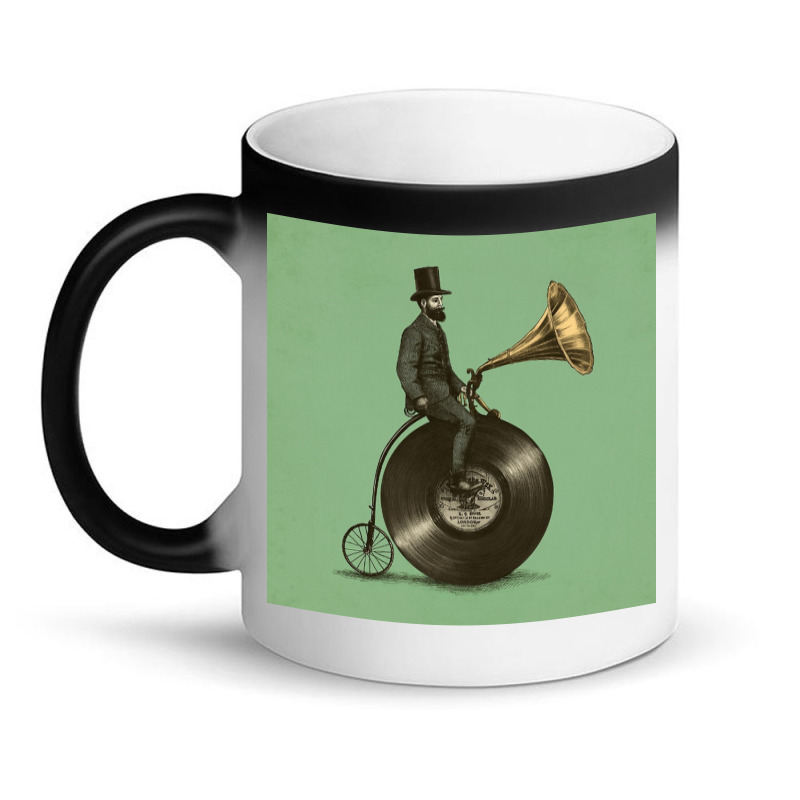 Green Music Option Man Colour Magic Mug | Artistshot