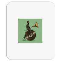 Green Music Option Man Colour Mousepad | Artistshot