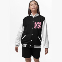 Strawberry Cow Bomber Jacket | Artistshot