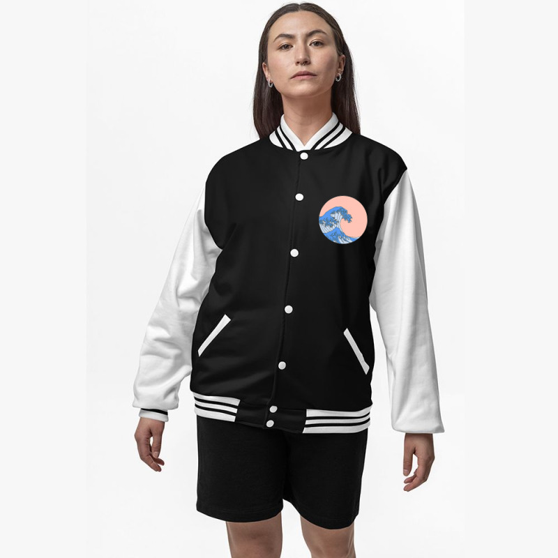 Wave Bomber Jacket | Artistshot