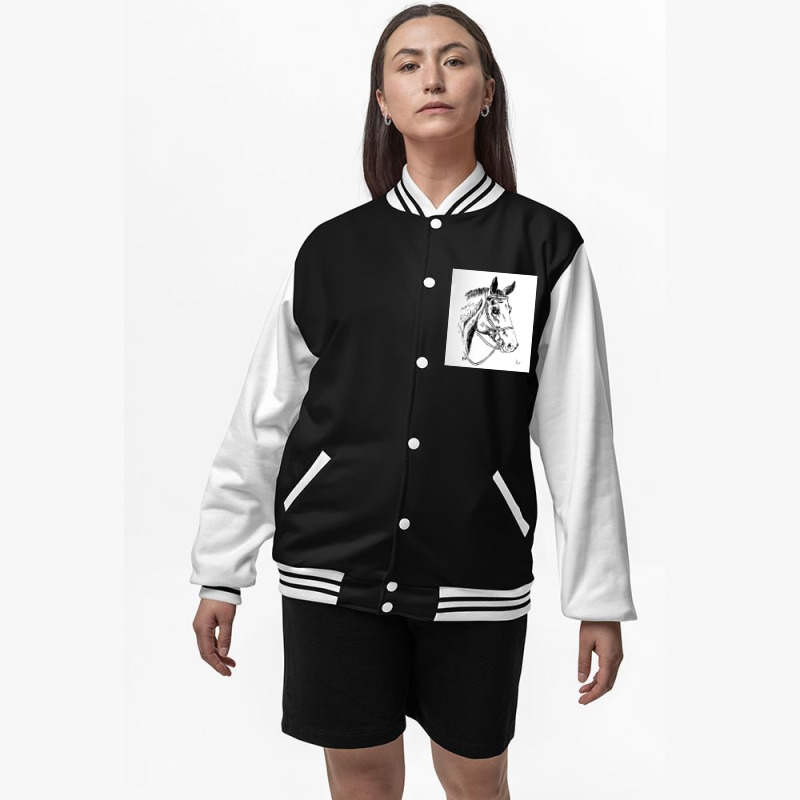 Horse Bomber Jacket | Artistshot